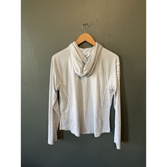 Under Armour Womens Gray Athletic Pullover Hooded Sweatshirt Size Large - Picture 2 of 3